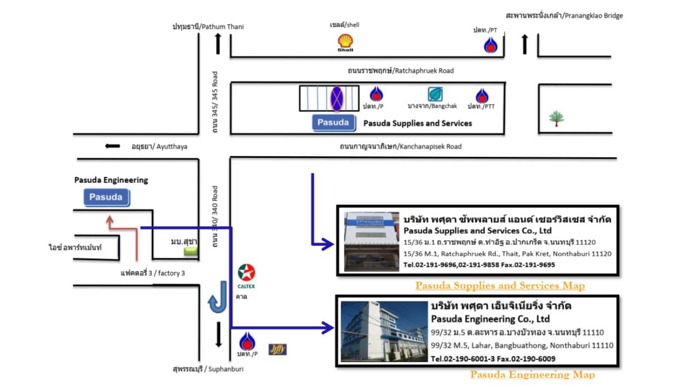 แผนที่ติดต่อเรา