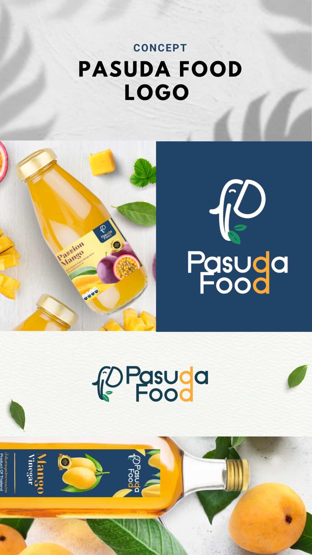 CONCEPT PASUDA FOOD LOGO
