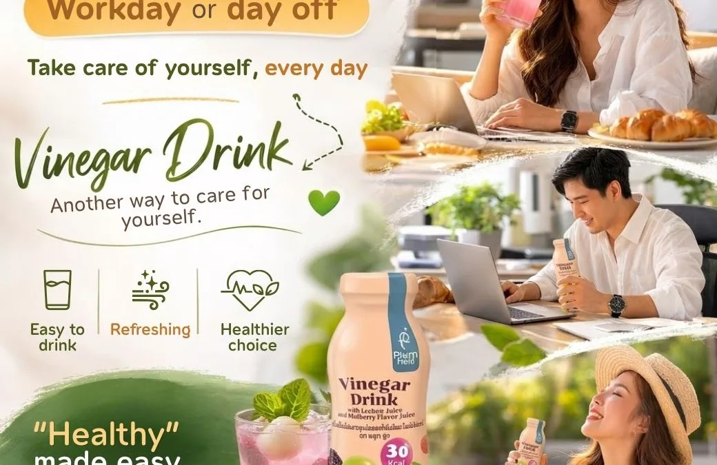 🥤Vinegar Drink – Easy way to stay healthy every day